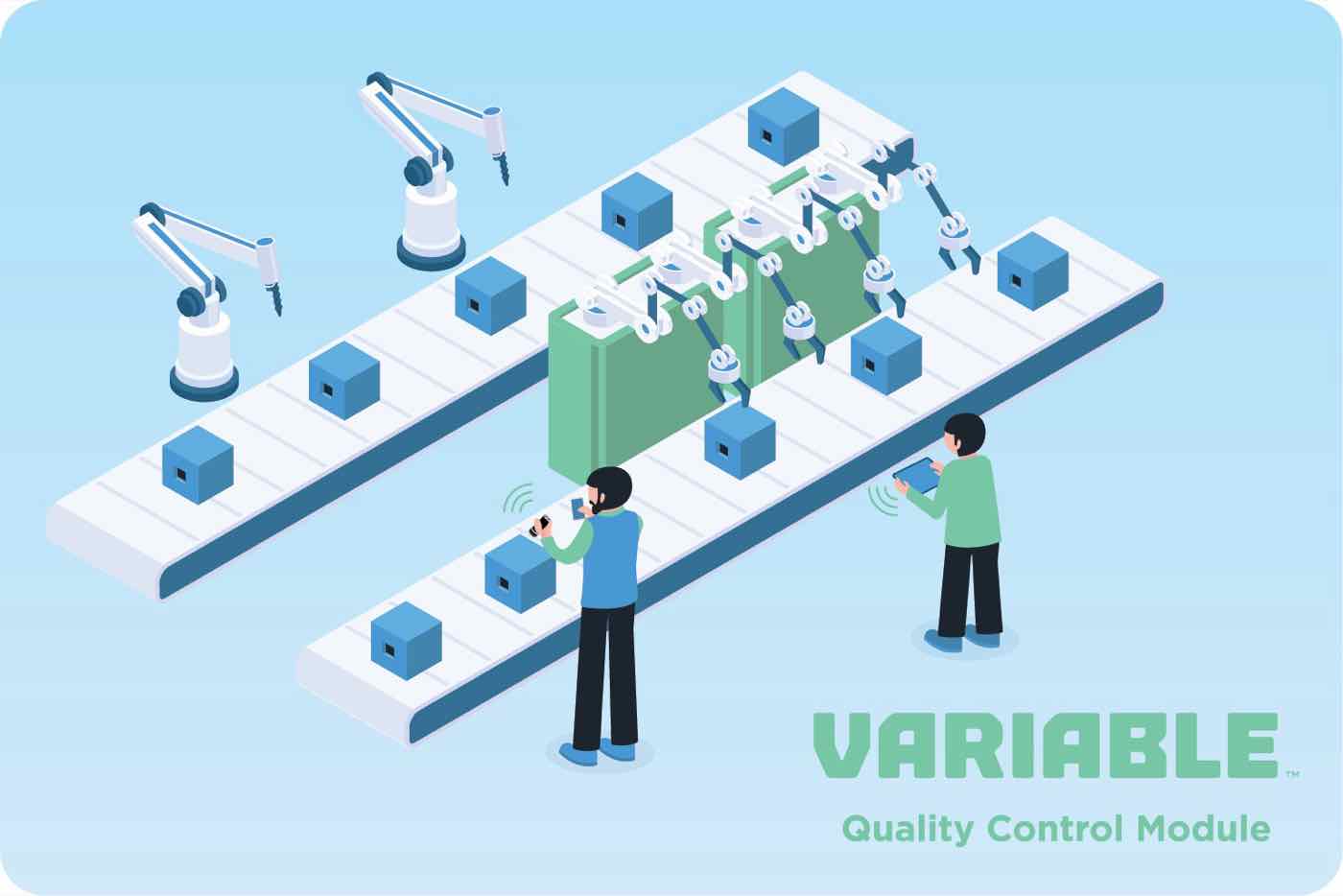 Control de calidad del color en una línea de producción